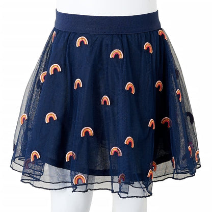 Kids' Skirt with Tulle Navy 140