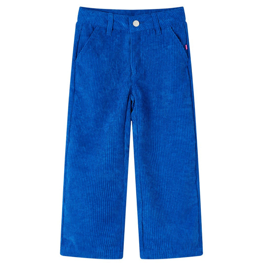 Kids' Pants Corduroy Cobalt Blue 140