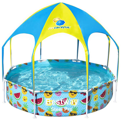 Steel Pro UV Careful Above Ground Pool for Kids 244x51 cm