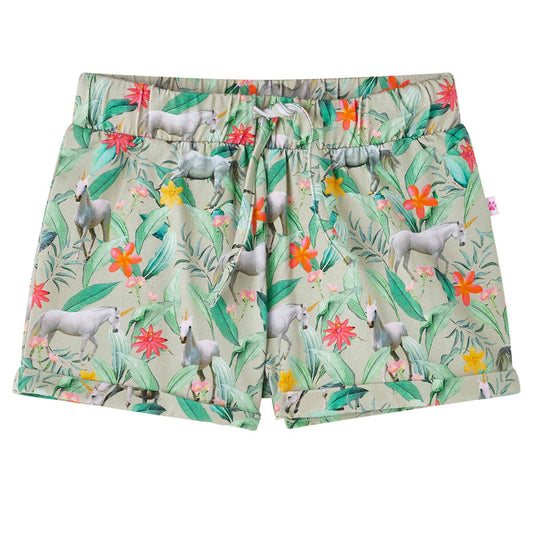 Kids' Shorts with Drawstring Light Khaki 104