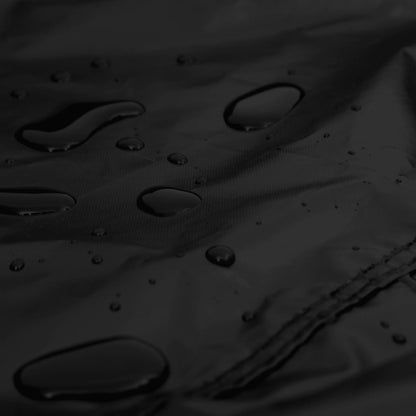Garden Furniture Cover Round Black Ø 182x71 cm 420D Oxford