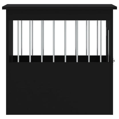 Dog Crate Furniture Black 45x62x59 cm Engineered Wood