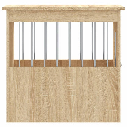Dog Crate Furniture Sonoma Oak 45x62x59 cm Engineered Wood
