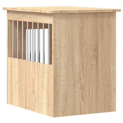 Dog Crate Furniture Sonoma Oak 45x62x59 cm Engineered Wood