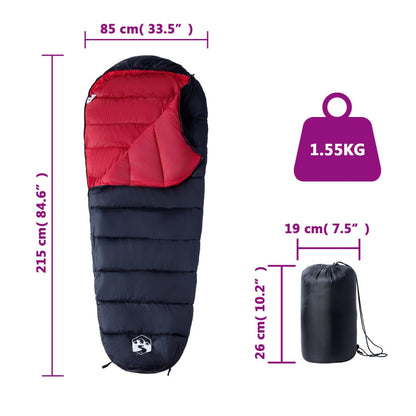 Mummy Sleeping Bag for Adults Camping 3 Seasons