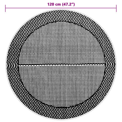 Outdoor Carpet ARAKIL Grey Ø120 cm PP
