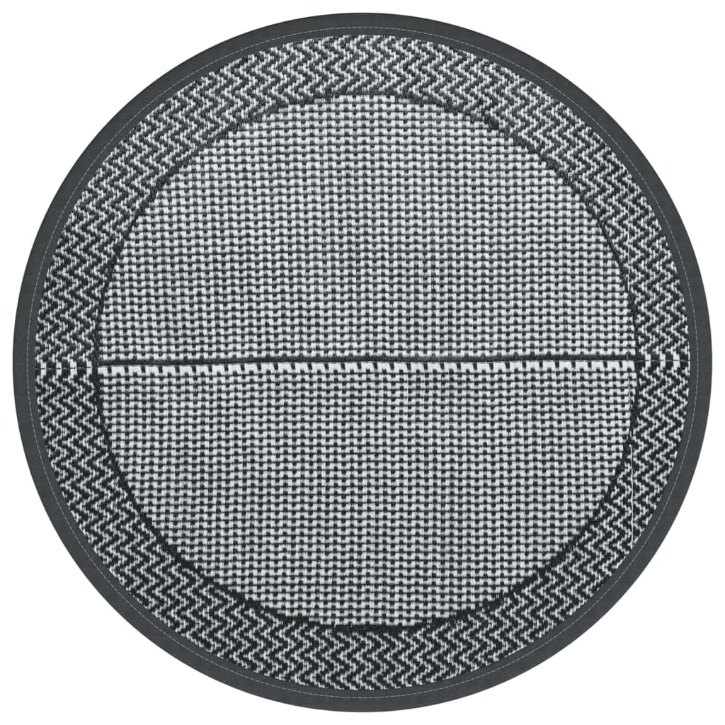 Outdoor Carpet ARAKIL Grey Ø160 cm PP