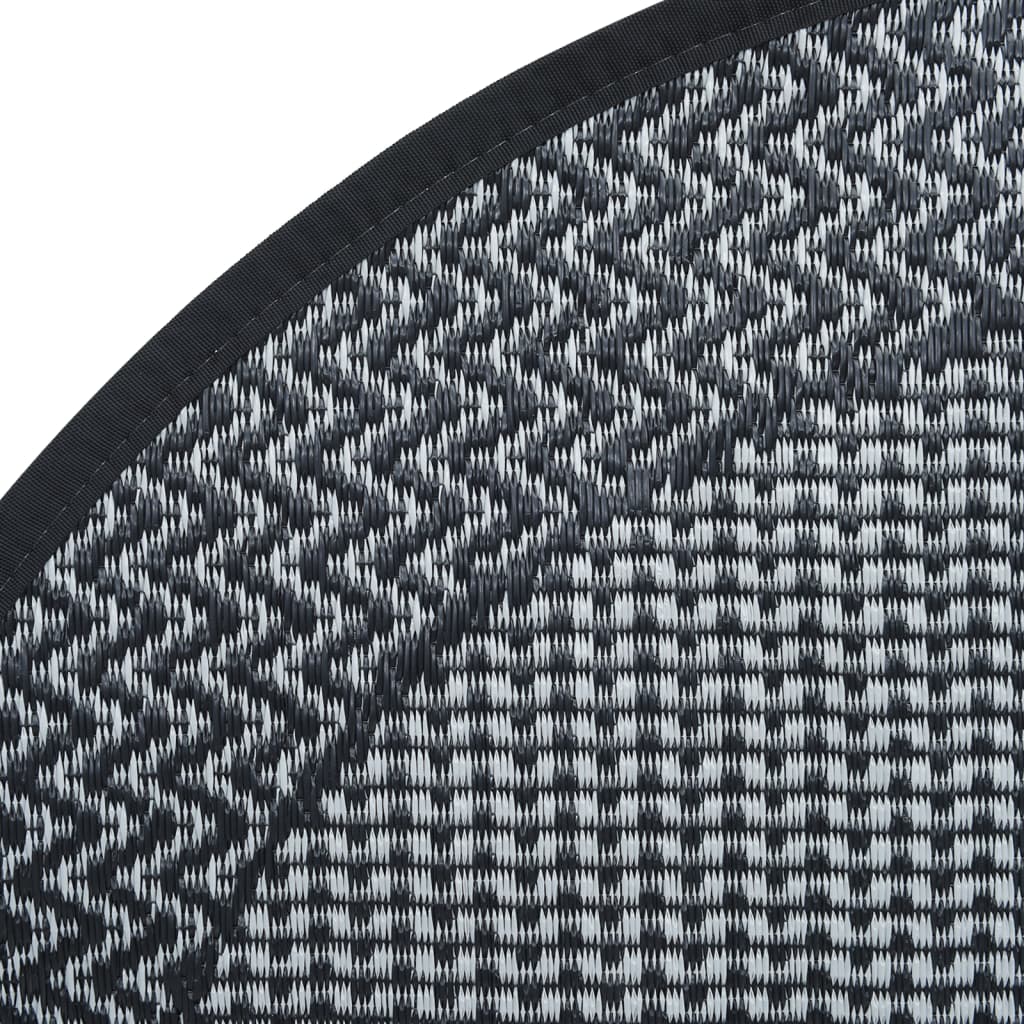 Outdoor Carpet ARAKIL Grey Ø160 cm PP