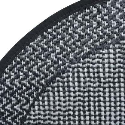 Outdoor Carpet ARAKIL Grey Ø160 cm PP