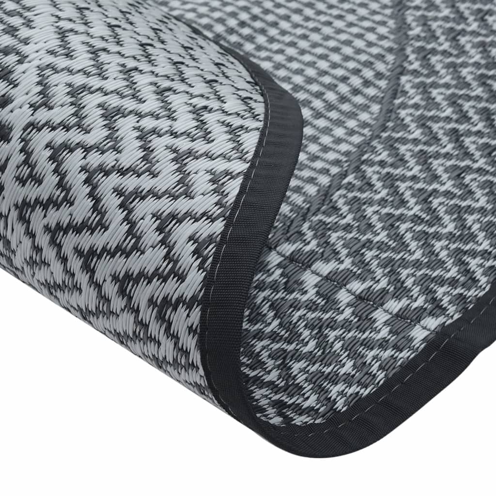 Outdoor Carpet ARAKIL Grey Ø160 cm PP
