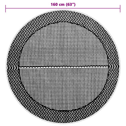 Outdoor Carpet ARAKIL Grey Ø160 cm PP