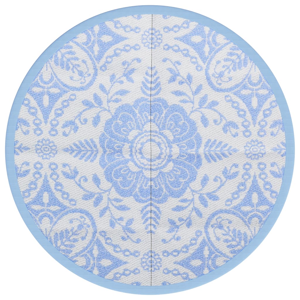 Outdoor Carpet ARAKIL Baby Blue Ø120 cm PP