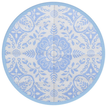 Outdoor Carpet ARAKIL Baby Blue Ø120 cm PP