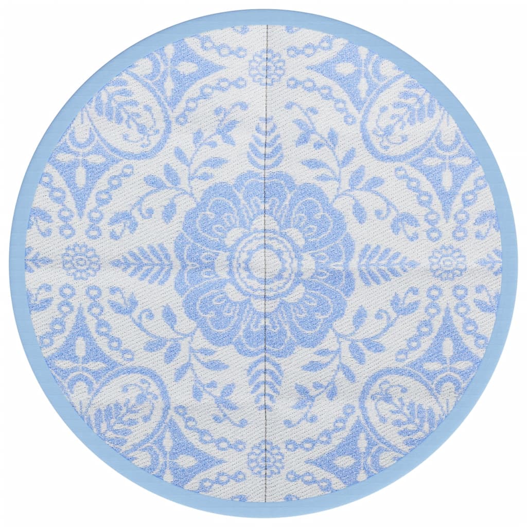 Outdoor Carpet ARAKIL Baby Blue Ø160 cm PP