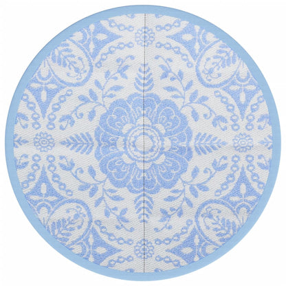 Outdoor Carpet ARAKIL Baby Blue Ø160 cm PP