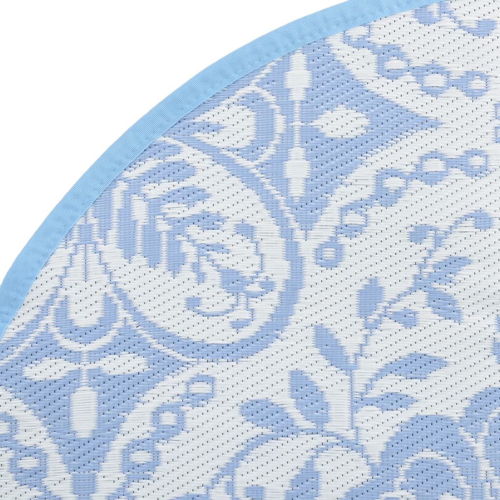 Outdoor Carpet ARAKIL Baby Blue Ø160 cm PP