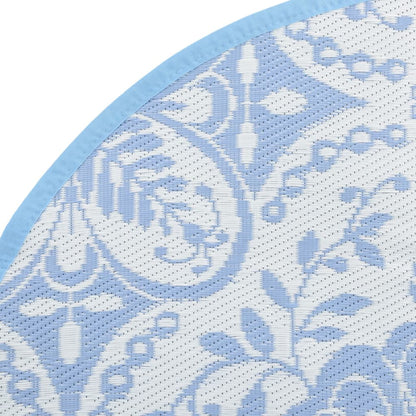Outdoor Carpet ARAKIL Baby Blue Ø160 cm PP