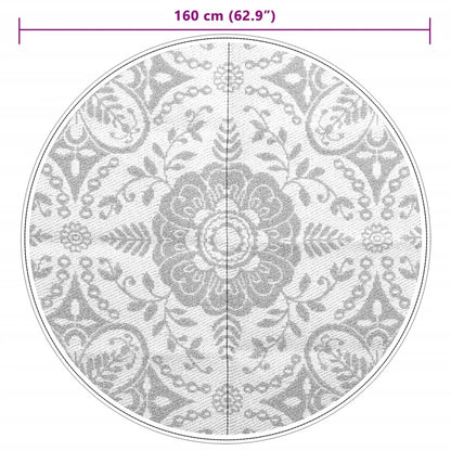 Outdoor Carpet ARAKIL Baby Blue Ø160 cm PP