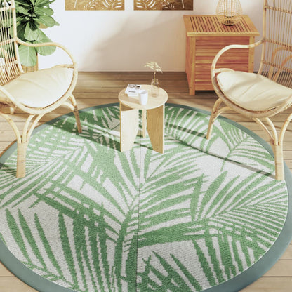 Outdoor Carpet ARAKIL Green Ø200 cm PP