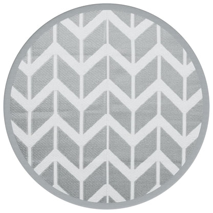 Outdoor Carpet ARAKIL Grey Ø160 cm PP