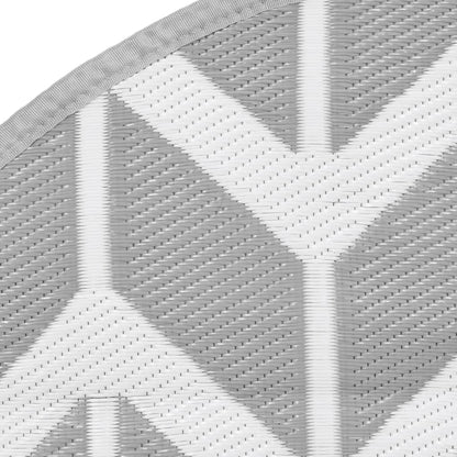 Outdoor Carpet ARAKIL Grey Ø160 cm PP