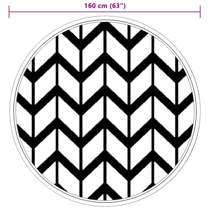 Outdoor Carpet ARAKIL Grey Ø160 cm PP