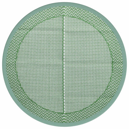 Outdoor Carpet ARAKIL Green Ø120 cm PP