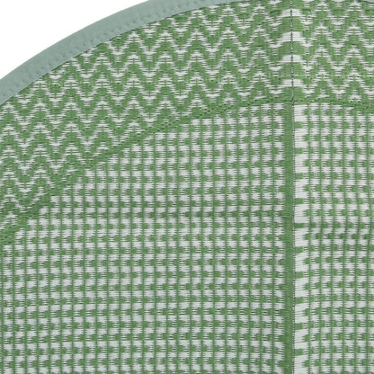 Outdoor Carpet ARAKIL Green Ø120 cm PP