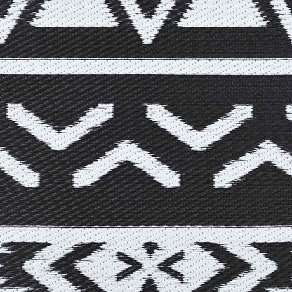 Outdoor Carpet ARAKIL Black Ø200 cm PP