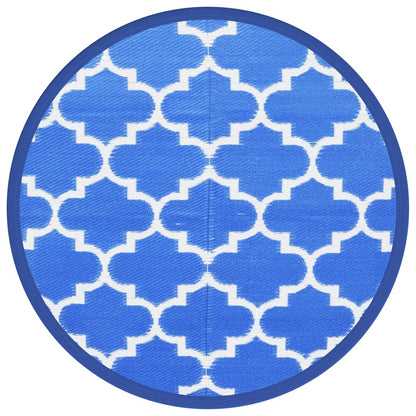 Outdoor Carpet ARAKIL Blue Ø200 cm PP