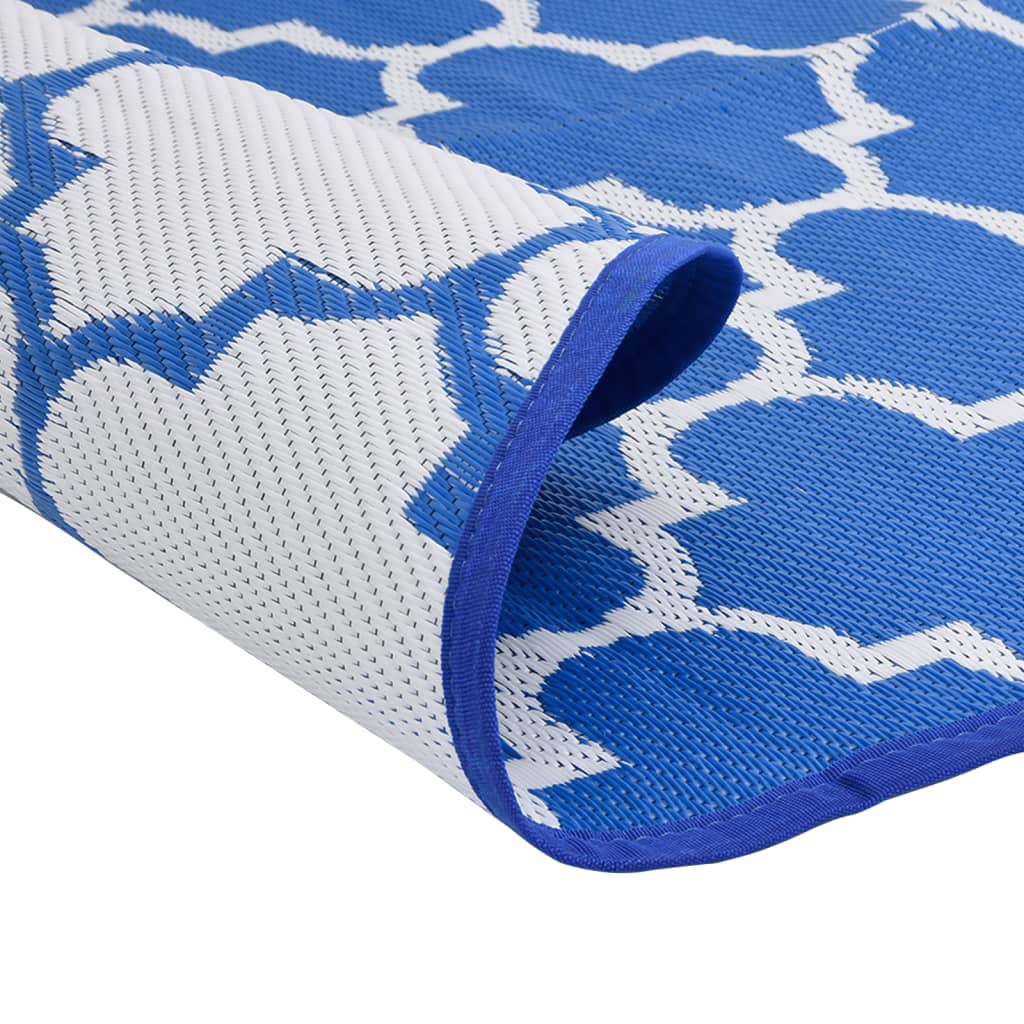 Outdoor Carpet ARAKIL Blue Ø200 cm PP