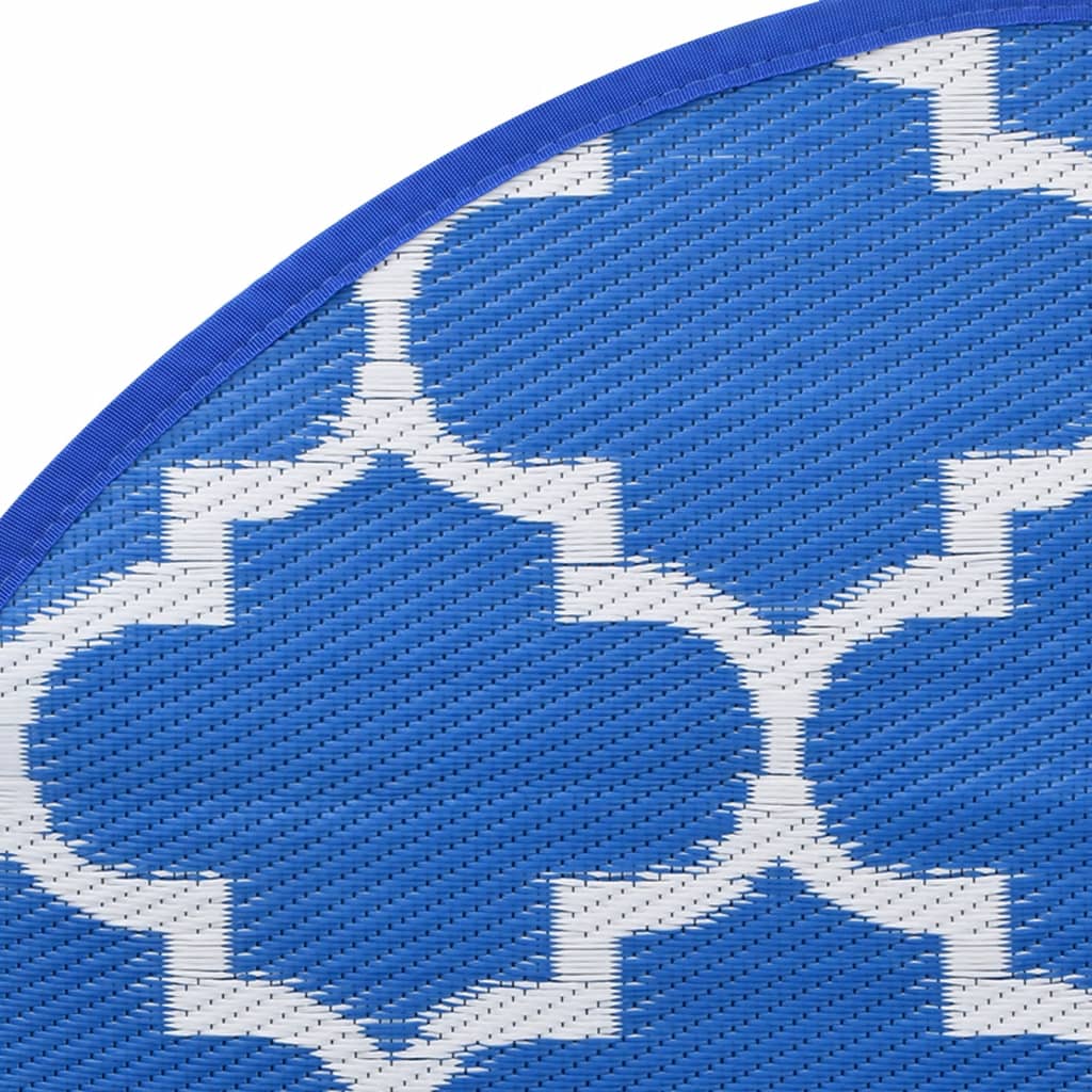 Outdoor Carpet ARAKIL Blue Ø200 cm PP