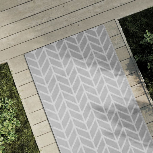 Outdoor Carpet ARAKIL Grey 80x150 cm PP