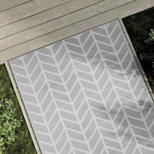 Outdoor Carpet ARAKIL Grey 120x180 cm PP