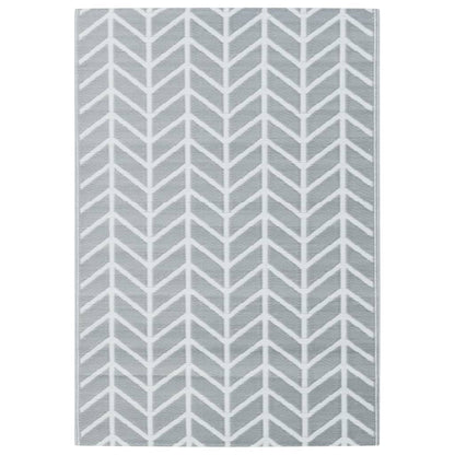 Outdoor Carpet ARAKIL Grey 160x230 cm PP