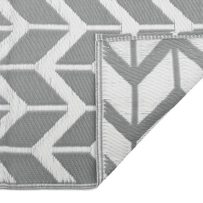 Outdoor Carpet ARAKIL Grey 160x230 cm PP