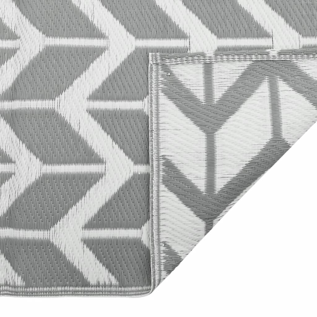 Outdoor Carpet ARAKIL Grey 140x200 cm PP