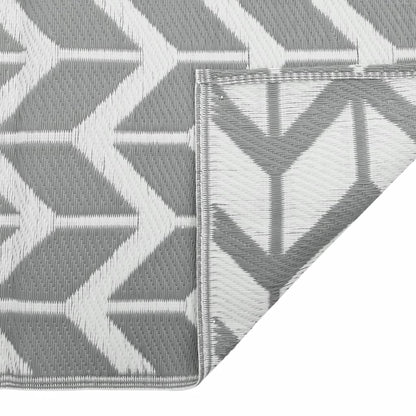 Outdoor Carpet ARAKIL Grey 140x200 cm PP