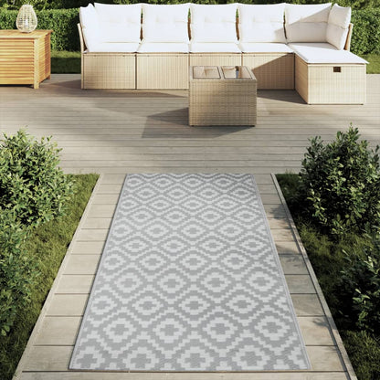 Outdoor Carpet ARAKIL Grey 80x150 cm PP