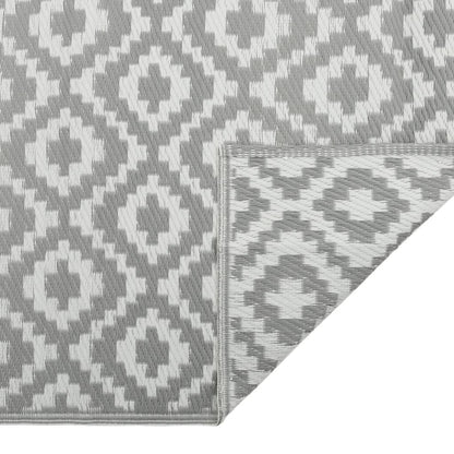 Outdoor Carpet ARAKIL Grey 80x150 cm PP