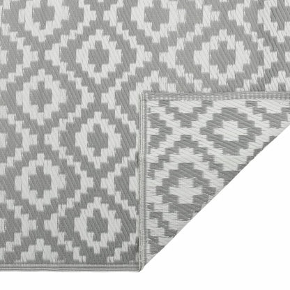 Outdoor Carpet ARAKIL Grey 120x180 cm PP
