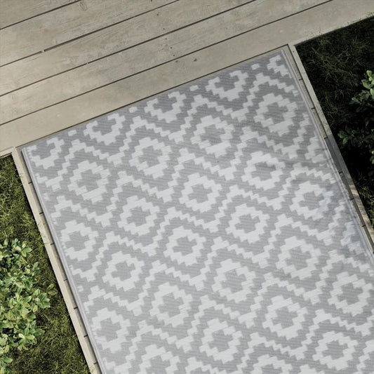 Outdoor Carpet ARAKIL Grey 120x180 cm PP