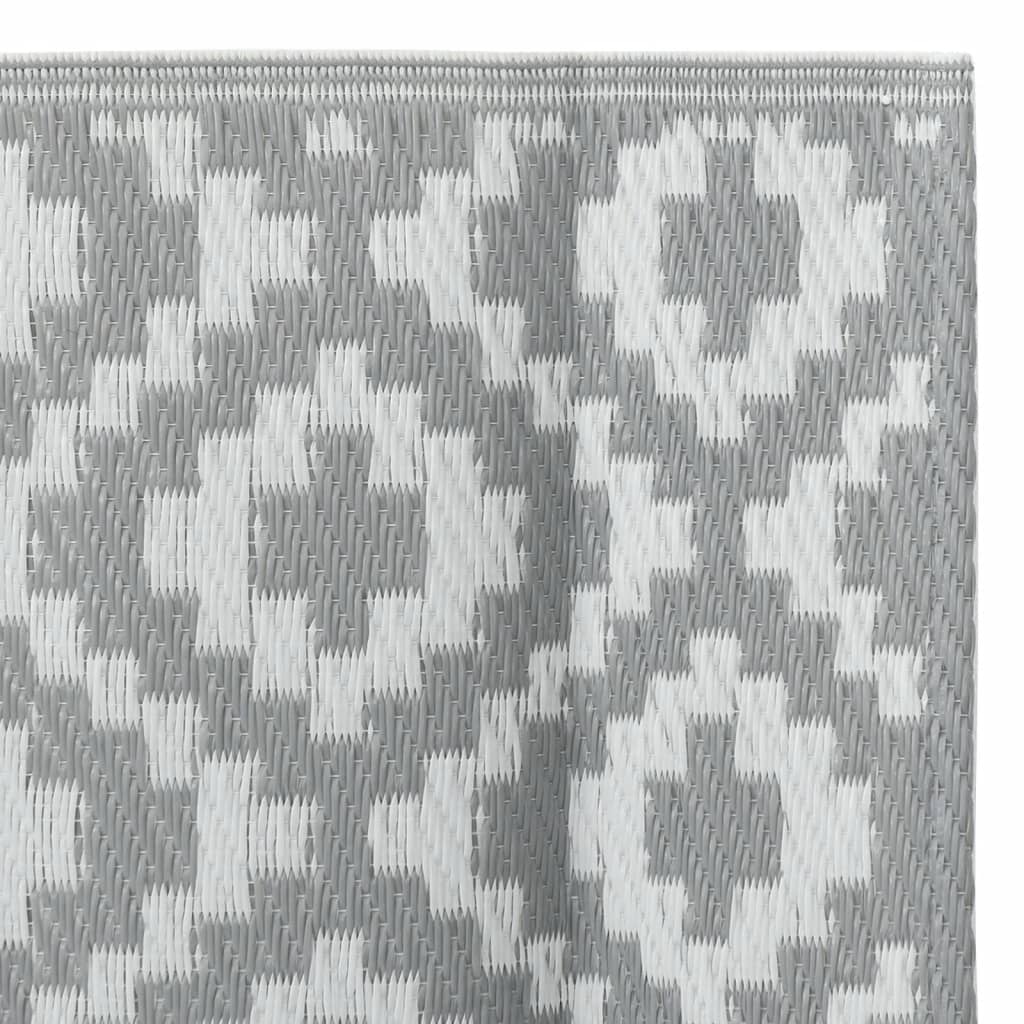 Outdoor Carpet ARAKIL Grey 80x250 cm PP