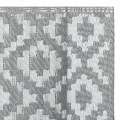 Outdoor Carpet ARAKIL Grey 80x250 cm PP