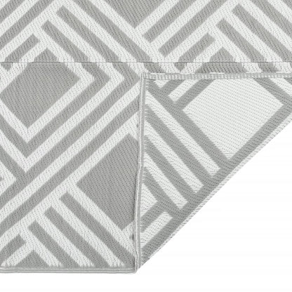 Outdoor Carpet ARAKIL Grey 80x150 cm PP