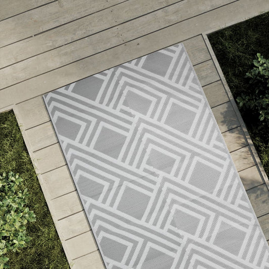 Outdoor Carpet ARAKIL Grey 80x150 cm PP
