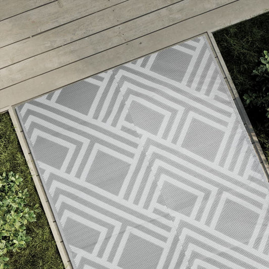 Outdoor Carpet ARAKIL Grey 120x180 cm PP