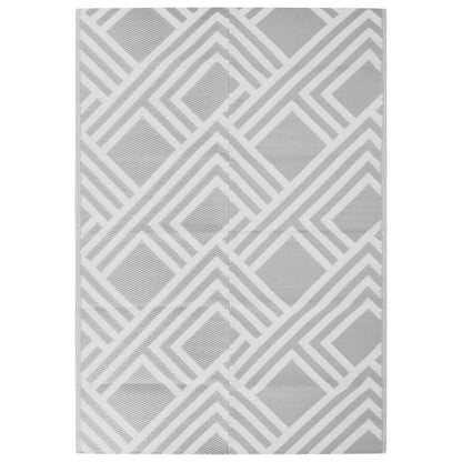 Outdoor Carpet ARAKIL Grey 160x230 cm PP