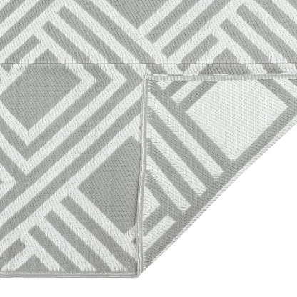 Outdoor Carpet ARAKIL Grey 160x230 cm PP