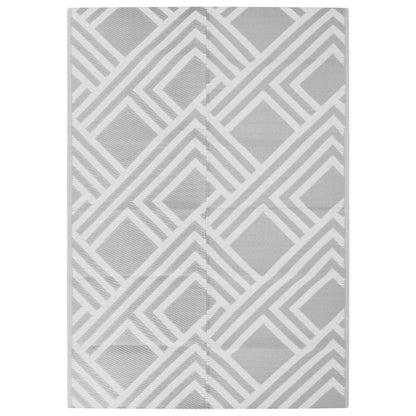 Outdoor Carpet ARAKIL Grey 140x200 cm PP